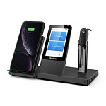 WH67 UC, Беспроводная, HD звук, 120м DECT, Шумоподав, Дисплей 4'', USB-хаб, Bluetooth