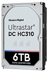 0B36047 Western Digital Ultrastar DC HС310 HDD 3.5" SAS 6Tb, 7200rpm, 256MB buffer, 512e (HUS726T6TAL5204 HGST), 1 year