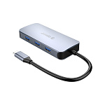 1884434 ORICO-MC-U602P-GY USB-концентратор Orico MC-U602P (серый),