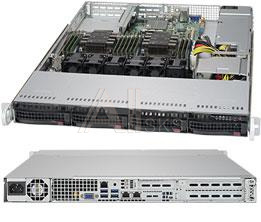 1225756 Серверная платформа SUPERMICRO 1U SATA SYS-6019P-WT