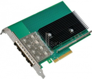 1182370 Сетевая карта Intel Celeron Сетевой адаптер Intel Original X722DA4FH 4x10Gb/s SFP+ ports DA iWARP/RDMA (X722DA4FH 959964)