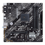 ASUS PRIME B550M-K, AM4, B550, 4*DDR4, 4*SATA, 2*M.2, 6*USB 3.2, 1*PCIx16, 2*PCIx1, D-Sub+HDMI+DVI-D, mATX ; 90MB14V0-M0EAY0