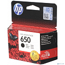 HP CZ101AE/CZ101AK картридж №650, Black {DeskJet IA 2515/2516, Black}