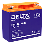 Аккумуляторная батарея Delta Аккумуляторная батарея для ИБП HRL 12-18 X (12V/18Ah)