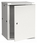 1616452 Шкаф коммутационный ITK Linea W (LWR3-18U66-MF) настенный 18U 600x600мм пер.дв.металл 90кг серый 500мм 200град. 900мм IP20 IK10