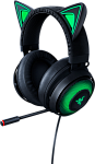 1000566848 Гарнитура Razer Kraken Kitty Ed. - Black/ Razer Kraken Kitty Ed. - Black- USB Surround Sound Headset