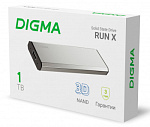 1885733 Накопитель SSD Digma USB 3.2 1Tb DGSR8001T1MSR RUN X 1.8" серебристый