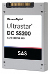 1115494 Накопитель SSD WD SAS 1600Gb 0TS1383 SDLL1CLR-016T-CAA1 Ultrastar DC SS200 2.5"