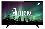 1312889 Телевизор LCD 43" YANDEX 43F520T LEFF