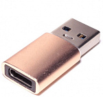 1933197 Адаптер Premier 6-071 USB 2.0 A(m) USB Type-C (f) золотистый пакет