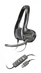 261520 Наушники с микрофоном Plantronics A628 черный 2м накладные USB оголовье (81960-15)
