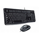 1210760 920-002561 Logitech Клавиатура + мышь Desktop MK120 USB оригинальная заводская гравировка RU/LAT