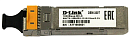 D-Link 330T/10KM/A1A, WDM SFP Transceiver with 1 1000Base-BX-D port.Up to 10km, single-mode Fiber, Simplex LC connector, Transmitting and Receiving wa