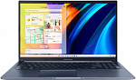 1887252 Ноутбук Asus VivoBook X1502ZA-BQ875 Core i3 1220P 8Gb SSD512Gb Intel UHD Graphics 15.6" FHD (1920x1080) noOS blue WiFi BT Cam (90NB0VX1-M017F0)