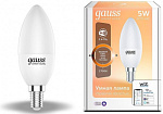 1536331 Умная лампа Gauss IoT Smart Home E14 5Вт 470lm Wi-Fi (упак.:1шт) (1100112)