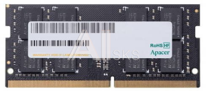 AS16GGB26CQYBGH Apacer DDR4 16GB 2666MHz SO-DIMM (PC4-21300) CL19 1.2V (Retail) 1024*8 3 years (AS16GGB26CQYBGH/ES.16G2V.GNH)