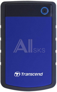1176539 Жесткий диск Transcend USB 3.0 4Tb TS4TSJ25H3B StoreJet 25H3 (5400rpm) 2.5" синий