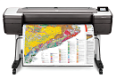 Широкоформатный принтер HP DesignJet T1700 PS (44",2400x1200dpi, 26spp(A1), 128Gb(virtual), HDD500Gb, host USB type-A/GigEth,stand,sheet feed,1 rollfe