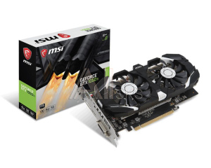 1240593 Видеокарта PCIE16 GTX1050TI 4GB GDDR5 GTX 1050 TI 4GT OCV1 MSI