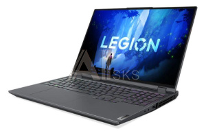 3204871 Ноутбук LENOVO Legion 5 PRO 16ARH7H 16" 2560x1600/AMD Ryzen 7 6800H/RAM 8Гб/SSD 512Гб/GeForce RTX 3060 6Гб/ENG/RUS/без ОС/Storm Grey/2.4 кг 82RG00DNRM