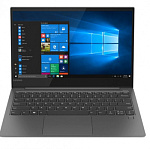 1086361 Ноутбук Lenovo Yoga S730-13IWL Core i5 8265U/8Gb/SSD256Gb/Intel UHD Graphics 620/13.3"/IPS/FHD (1920x1080)/Windows 10 Home/grey/WiFi/BT/Cam