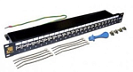 LAN-PPL24S6A Патч-панель LANMASTER 24 порта, STP, кат.6A, 1U