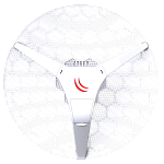 Точка доступа MikroTik LHG 5 Tripack (Three units of LHG 5 with 24.5dBi 5GHz antenna, Dual Chain 802.11an wireless, 600MHz CPU, 64MB RAM, 1x LAN, POE,