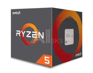 1208969 Центральный процессор AMD Ryzen 5 1400 Summit Ridge 3200 МГц Cores 4 8Мб Socket SAM4 65 Вт BOX YD1400BBAEBOX