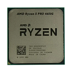 100-000000143 CPU AMD Ryzen 5 PRO 4650G, 6/12, 3.7-4.2GHz, 384KB/3MB/8MB, AM4, 65W, Radeon, OEM, 1 year