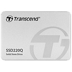 1813468 Накопитель Transcend Твердотельный SSD 500GB, 2.5" SSD, SATA3, QLC TS500GSSD220Q