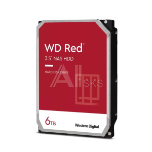 1377436 Жесткий диск SATA 6TB 6GB/S 256MB RED WD60EFAX WDC