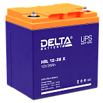 Аккумуляторная батарея Delta Аккумуляторная батарея для ИБП HRL 12-26 X (12V/26Ah)