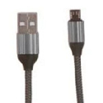 1808503 LDNIO LD_B4571 LS432/ USB кабель Micro/ 2m/ 2.4A/ медь: 120 жил/ Нейлоновая оплетка/ Gray