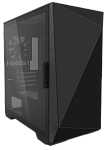ZALMAN Z1 ICEBERG, MATX, BLACK, WINDOW, 2xCOMBO (3.5" OR 2.5"), 3x2.5", 1xUSB2.0, 2xUSB3.0, FRONT 2x120mm, REAR 1x120mm