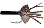 LAN-6EUTP-OUT Кабель LANMASTER UTP, 4 пары, кат. 6, с перегородкой, 550Mhz, PE, для внешней прокладки, 305 м