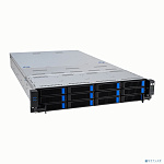 Серверная платформа 2U ASUS RS720A-E12-RS12/10G/2.6kW/8NVMe/GPU (2*SP5, 24*DDR5 (4800), 12*3.5" HS, 2*M.2, 9*PCIE, 2*10G, 2600W 1+1 Redundant, VGA, 4*