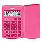 811346 Калькулятор карманный Casio LC-401LV-PK-W-A-EP розовый 8-разр.