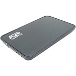 1369291 AgeStar 3UB2A8 (6G) BLACK USB 3.0 Внешний корпус 2.5" SATA AgeStar 3UB2A8 (BLACK) USB3.0, сталь+пластик, черный, безвинтовая конструкция, крышка из не