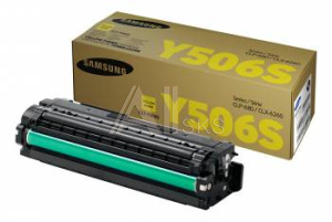 979906 Картридж лазерный Samsung CLT-Y506S/SEE желтый (1500стр.) для Samsung CLP-680/CLX-6260