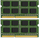 1000307549 Память оперативная для ноутбука Kingston 16GB 1333MHz DDR3 Non-ECC CL9 SODIMM (Kit of 2)