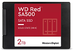 SSD WD Western Digital RED 2Tb SATA-III 2,5”/7мм WDS200T1R0A, 1 year