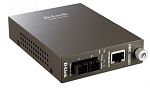 DMC-300SC/D8A D-Link Медиаконвертер, 100Base-TX / 100Base-FX (SC), 1310 нм, для многомодового оптического кабеля (до 2 км)