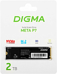 1971809 Накопитель SSD Digma PCIe 4.0 x4 2TB DGSM4002TP73T Meta P7 M.2 2280