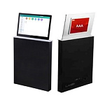 TS-FE215T, LCD-экран 21.5'' с устройством подъема и вторым LCD экраном 10.1"