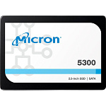 1000675762 Твердотельный накопитель Micron SSD 5300 PRO, 3840GB, 2.5" 7mm, SATA3, 3D TLC, R/W 540/520MB/s, IOPs 95 000/22 000, TBW 8410, DWPD 1.2 (12 мес.)