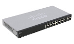 111210 Коммутатор [SF220-24-K9-EU] Cisco SB SF220-24 24-Port 10/100 Smart Switch