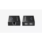 6340652204 Удлинитель USB по витой паре CAT5e/6 до 100/150 м, 4 USB 2.0, 480 Мб/с Lenkeng LKV100USB