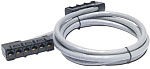 DDCC5E-045 APC Data Distribution Cable, CAT5e UTP CMR Gray, 6xRJ-45 Jack to 6xRJ-45 Jack, 45ft (13,7m)