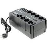 1369897 CyberPower BR1000ELCD ИБП {Line-Interactive, 1000VA/600W USB/RJ11/45/USB charger A (4+4 EURO)}