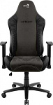 1166020 Кресло игровое Aerocool KNIGHT FUZE DUSK Iron Black черный сиденье черный эко.кожа/ткань крестов.